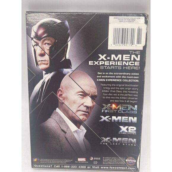 Marvel X-Men Experience Collection Set of 4 DVD - Picture 2 of 3